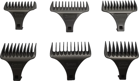 6 Aufsätze für Schnittlängen 1–6 mm