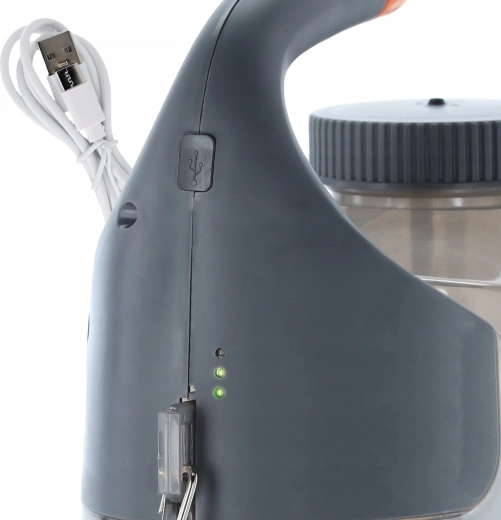 Convenient battery operation with USB charging