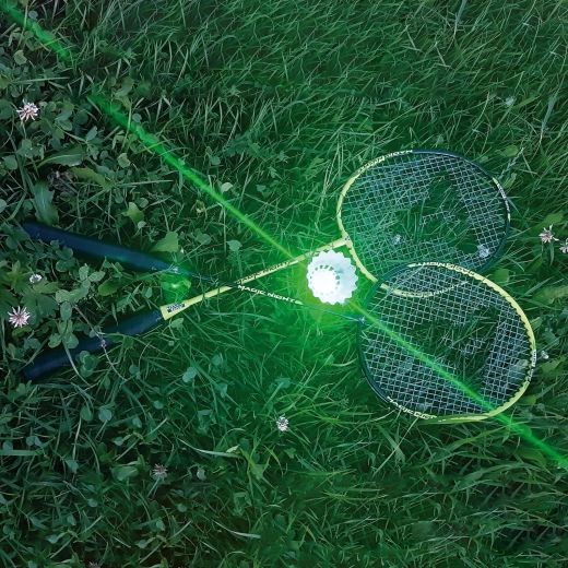 Talbot-Torro Magic Night LED volants de badminton 3 pcs