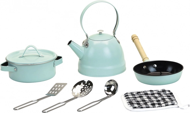 Vilac Metal Cookware in Vintage Style