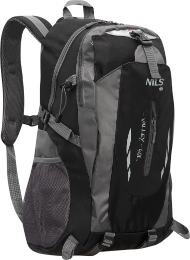 NILS Camp Valley 40 L hiking backpack, black