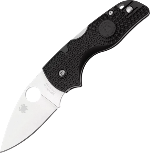 Spyderco Lil Native Lightweight Black vouwbaar zakmes 6,3 cm