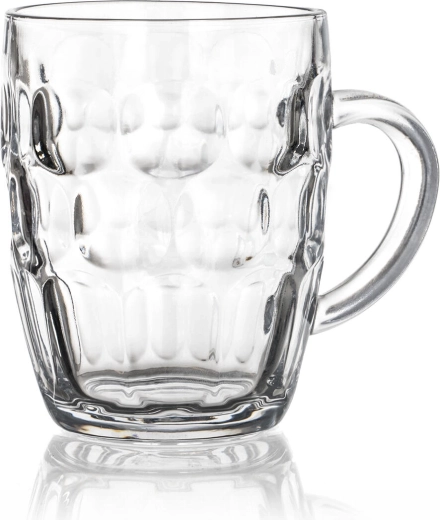 Glas-Bierkrug Jess 600 ml mit Henkel