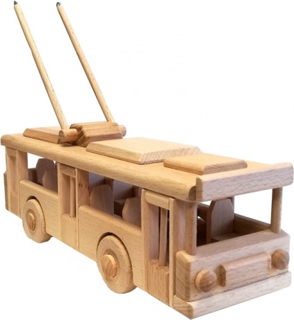 Wooden Trolleybus Ceeda Cavity