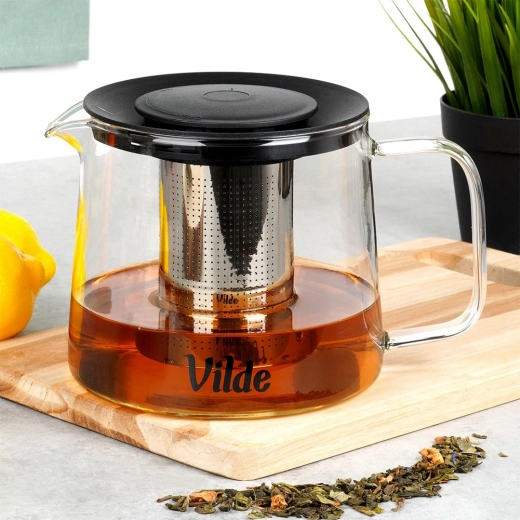 Durable borosilicate glass for hot and cold drinks