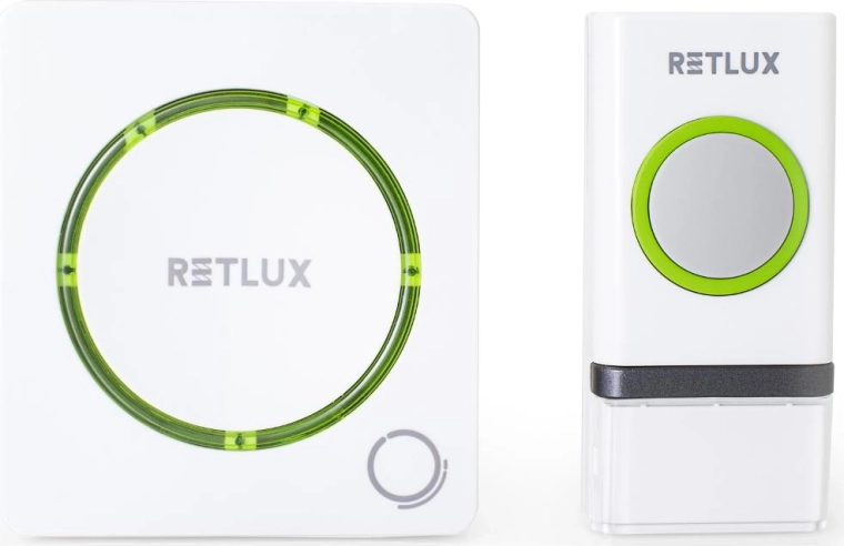 Sonnette de porte sans fil RETLUX avec bouton