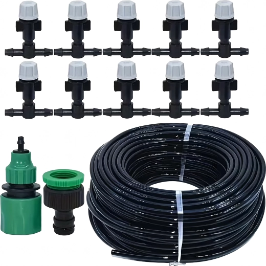 Complete 10 m set with 10 nozzles