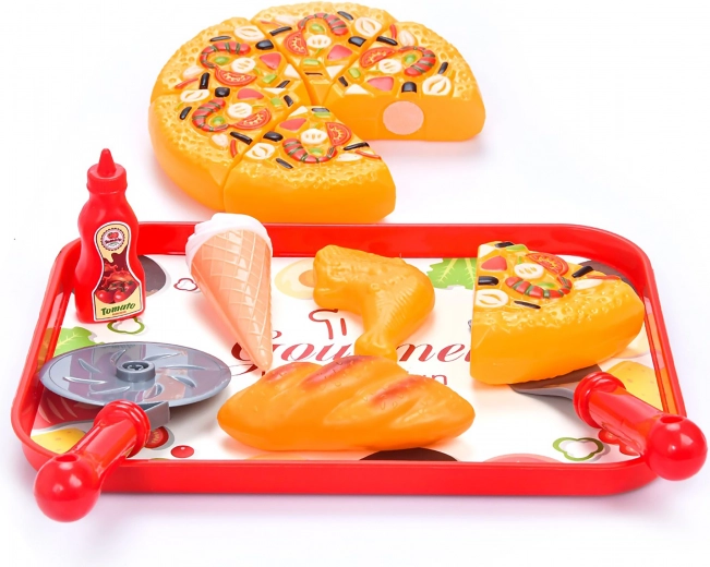 Pizzasnijset 26 cm