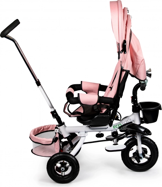 Safe ride: 5-point harnesses, bars and brake