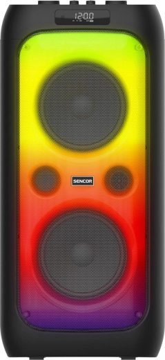 Partycon WAVE enceinte de soirée 100 W avec LED, TWS et microphone sans fil