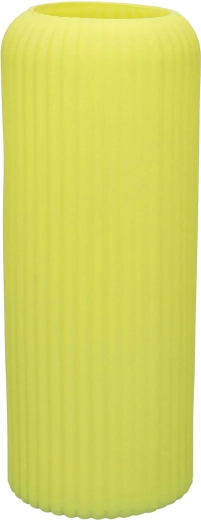 Vase Nora jaune mat 25 cm
