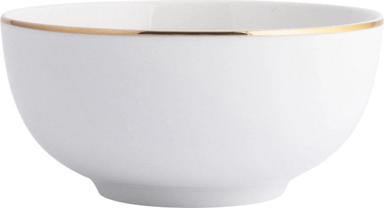 Bella Gold Line porcelain bowl 14 cm 630 ml cream