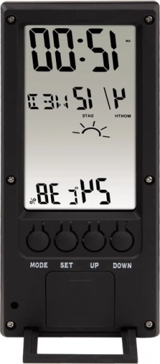 Comprehensive info: temperature, humidity, date and time