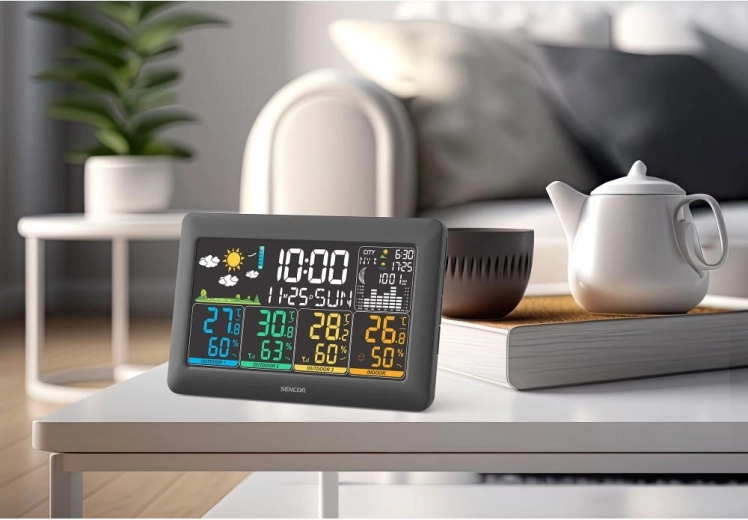 Clock, calendar and home comfort