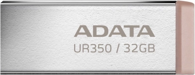 ADATA UR350 USB flash-schijf 32GB USB 3.2 Gen1 metaalachtig