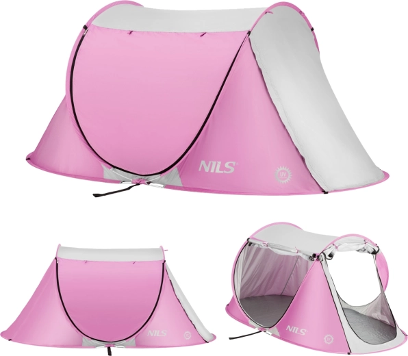 Three entrances with mosquito net and zipper