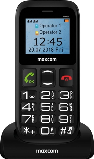 Einfaches Telefon Maxcom mit zwei SIM
