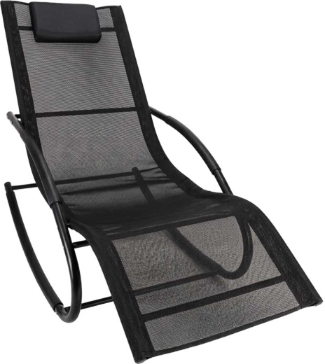 Breathable Textilene cover for comfort even in hot weather