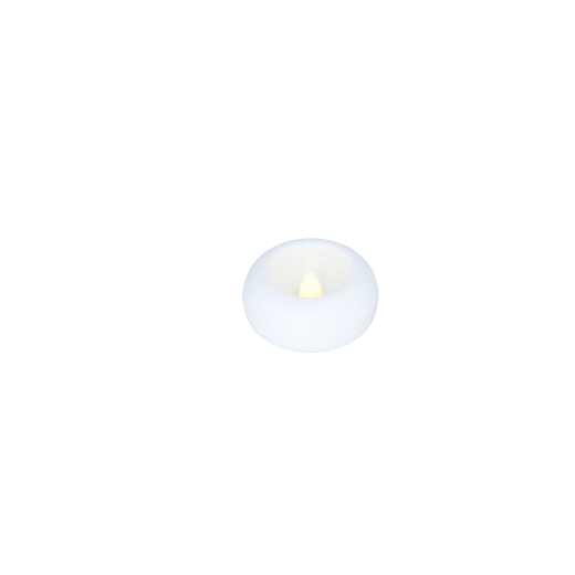 Vlam-effect en warmwit licht