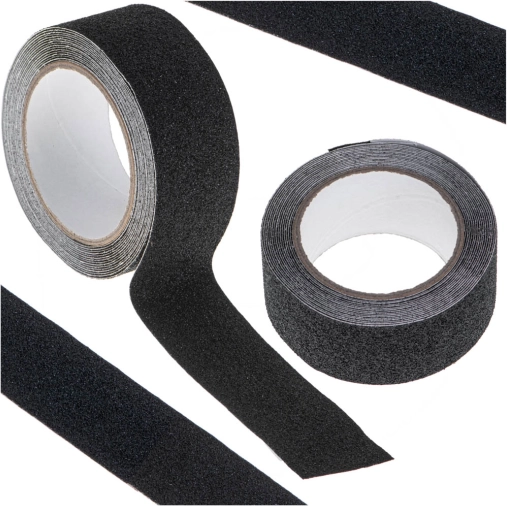 Antislipt veiligheidsband 5 cm x 5 m – zwart