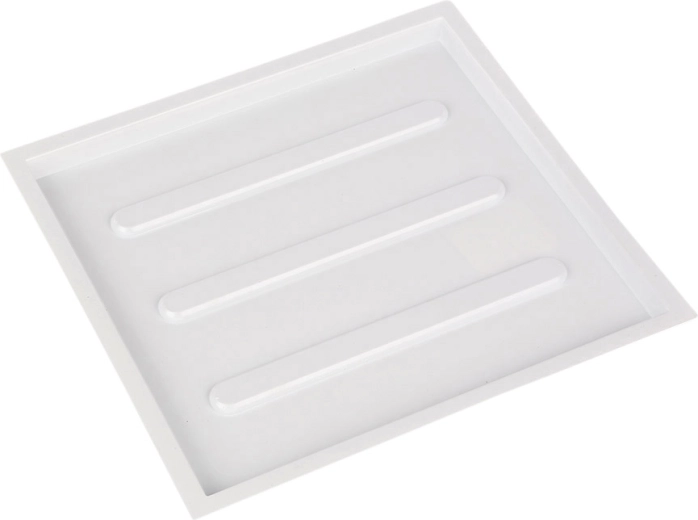 Plateau d’égouttage blanc Metpol 28 × 26 cm pour égouttoir à vaisselle