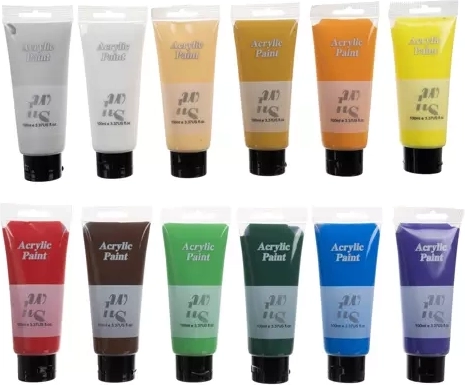 12 uitgesproken en mengbare tinten