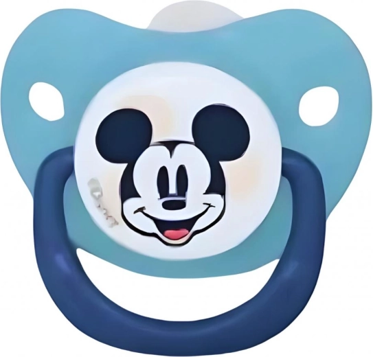 Anatomischer Schnuller mit Schutzkappe Disney Mickey 6+ Monate