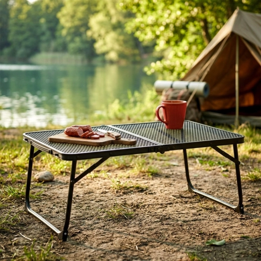 Surface stable pour le camping, le pique-nique et au bord de l’eau