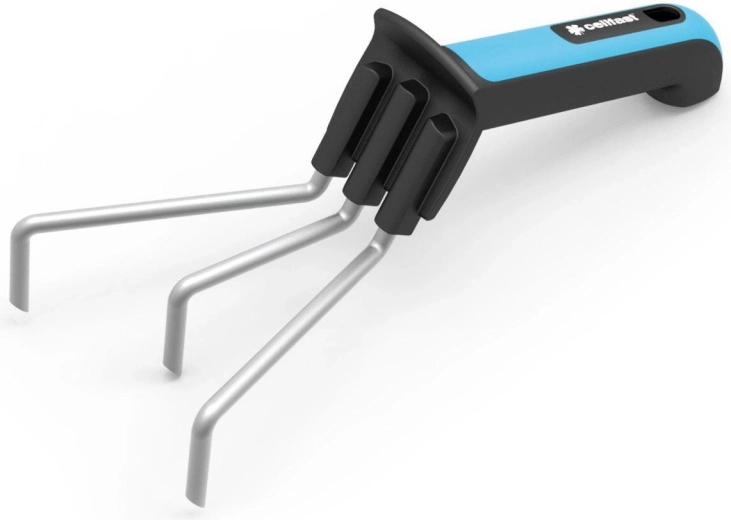 Robuste Edelstahlzinken, pflanzenschonend