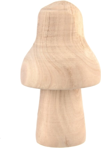 Champignon à l’aspect bois 12 × 12 × 14 cm