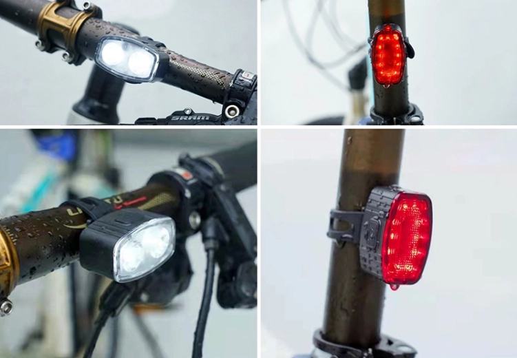 USB charging, IP44, and quick bike mounting