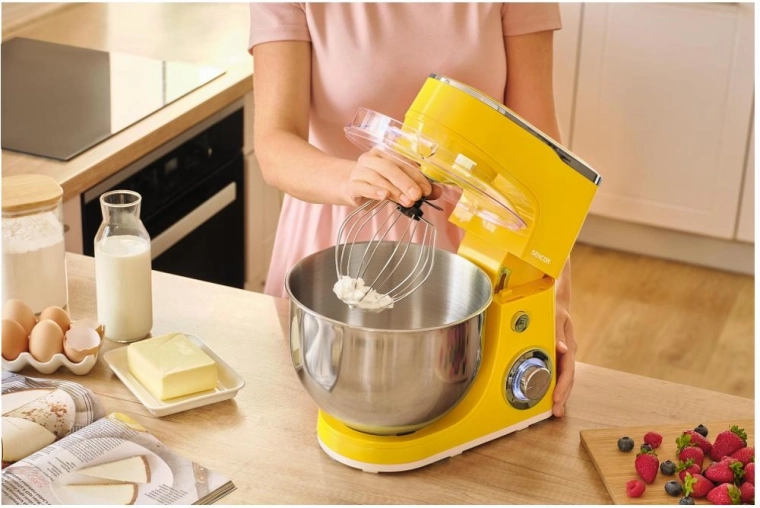 Grand bol en acier inoxydable de 5,5 l