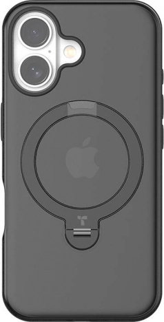 Étui Torras Ostand Spin pour iPhone 16 Plus noir