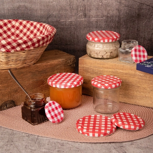 Klares Glas für hygienische Aufbewahrung und Überblick