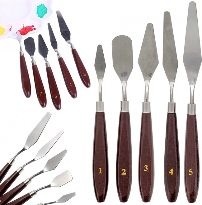 Palette Knife Set, 5 pcs