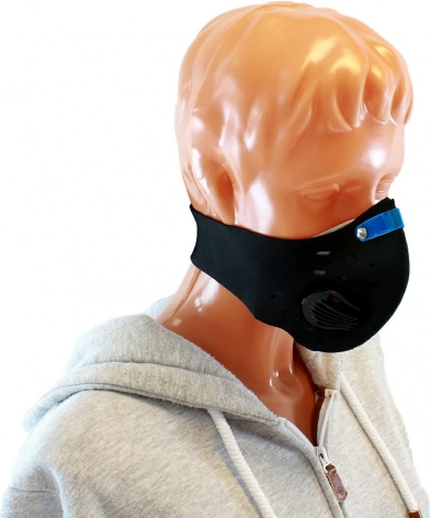 Sportief stofmasker met verwisselbaar filter