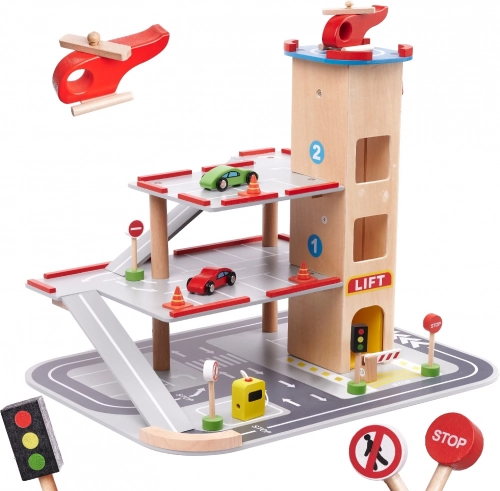 Wooden Multi-Storey Parking Garage
