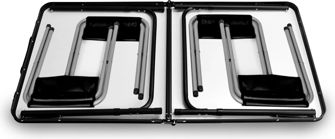 Comfortable seating for four