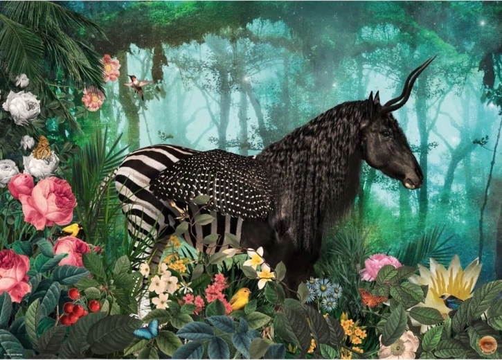 Puzzel 1000 stukjes – Fantastische fauna: Equidae