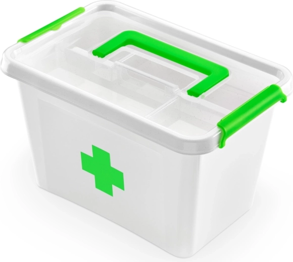 Antibacteriële inzet/organizer voor EHBO-kit Apteczka 6,5 l