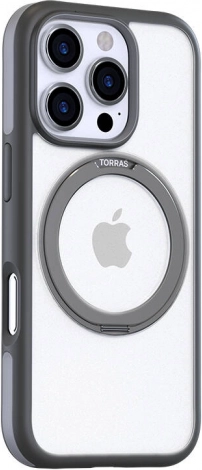 Coque Torras Ostand R Fusion pour iPhone 16 Pro grise