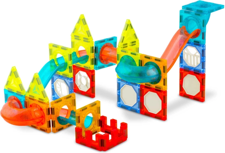 A marble run in many forms