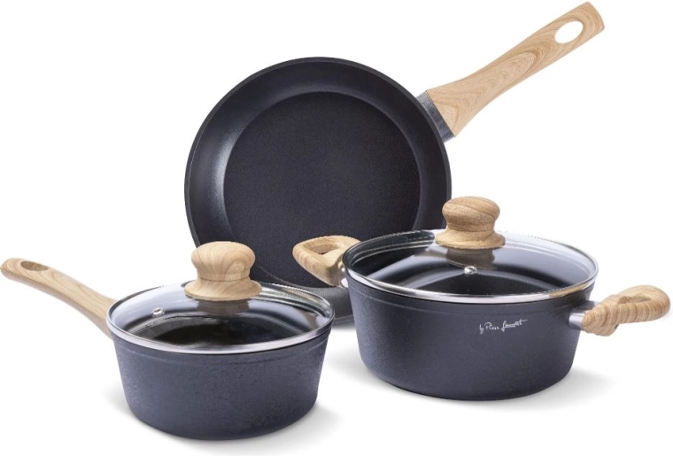 Lamart Natur Kochgeschirr-Set, 5-teilig