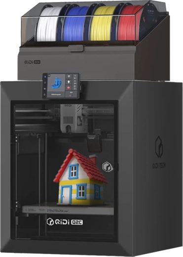 Example of multicolor printing in practice