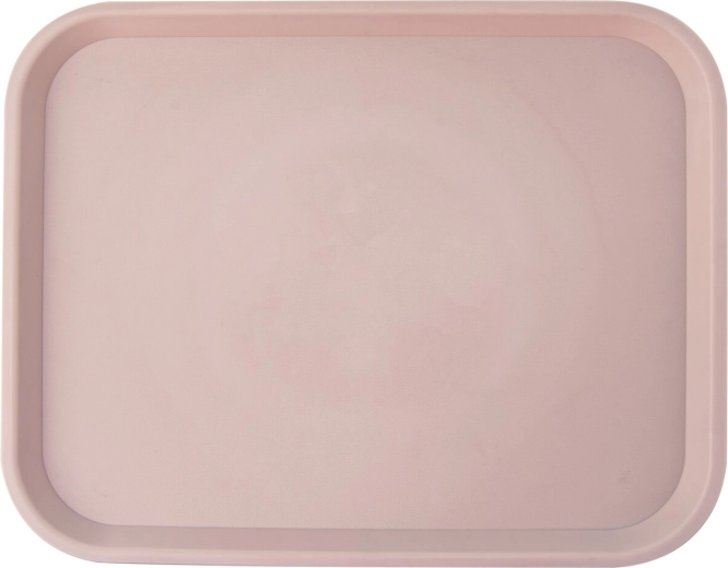 Plastic serving tray 45.5 × 35.5 cm latte - 1 piece