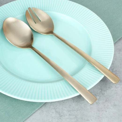 Elegant gold design with a satin effect