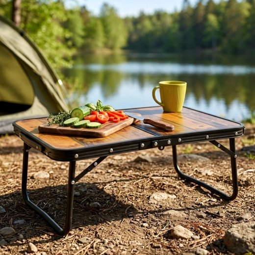Idealer Tisch für Camping, Picknick und den See