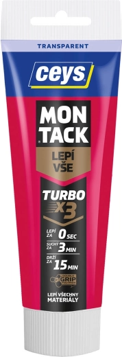 Ceys Montack Turbo colle de montage transparente 125 ml