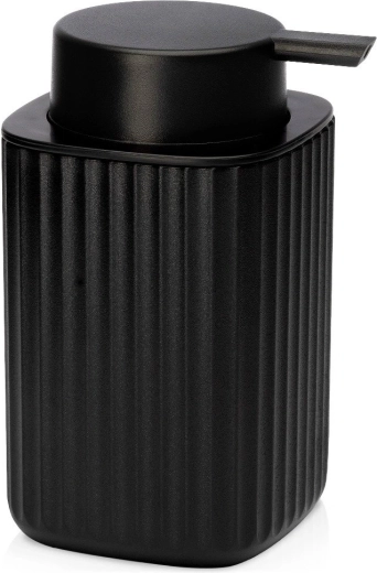 Vilde zwarte dispenser voor vloeibare zeep 300 ml - 1 stuk