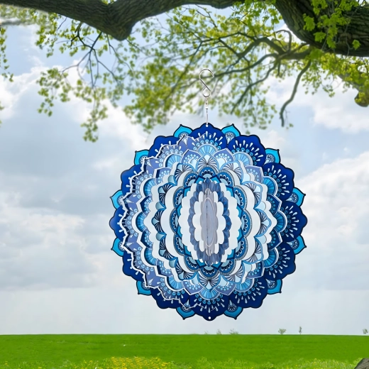 Faszinierender 3D-Effekt der Mandala